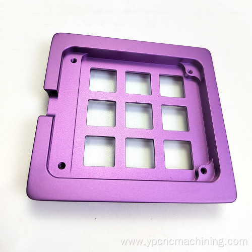 Milled parts plastic aluminum mechanical keyboard kit box